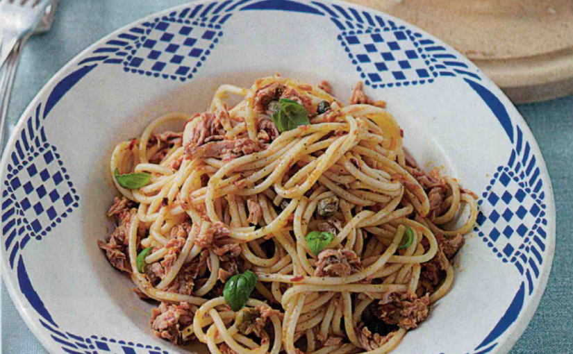 Spaghettis au thon