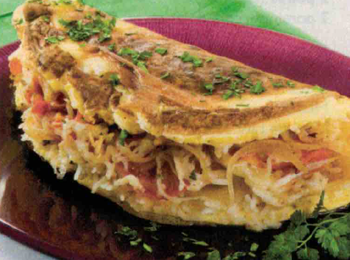 Omelette fourrée