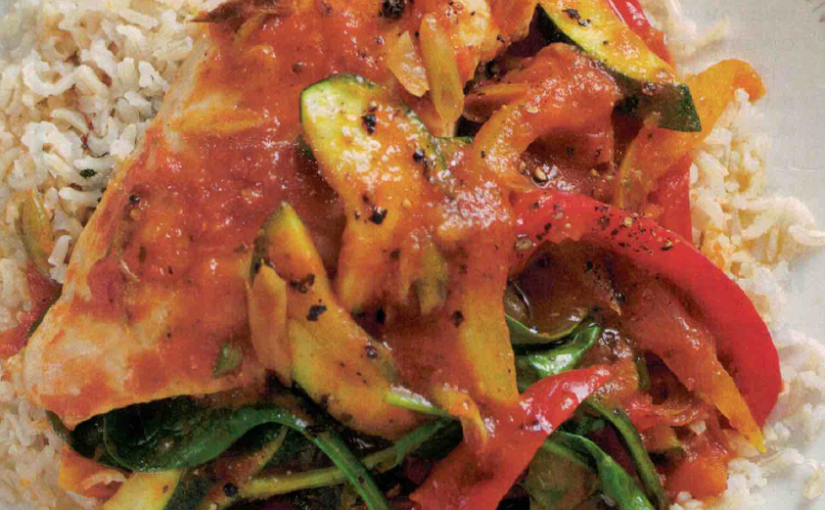 Poulet basquaise express